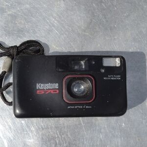Keystone 570 Black 35mm Camera NWOT